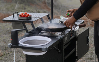 Integrated Outdoor Kitchen